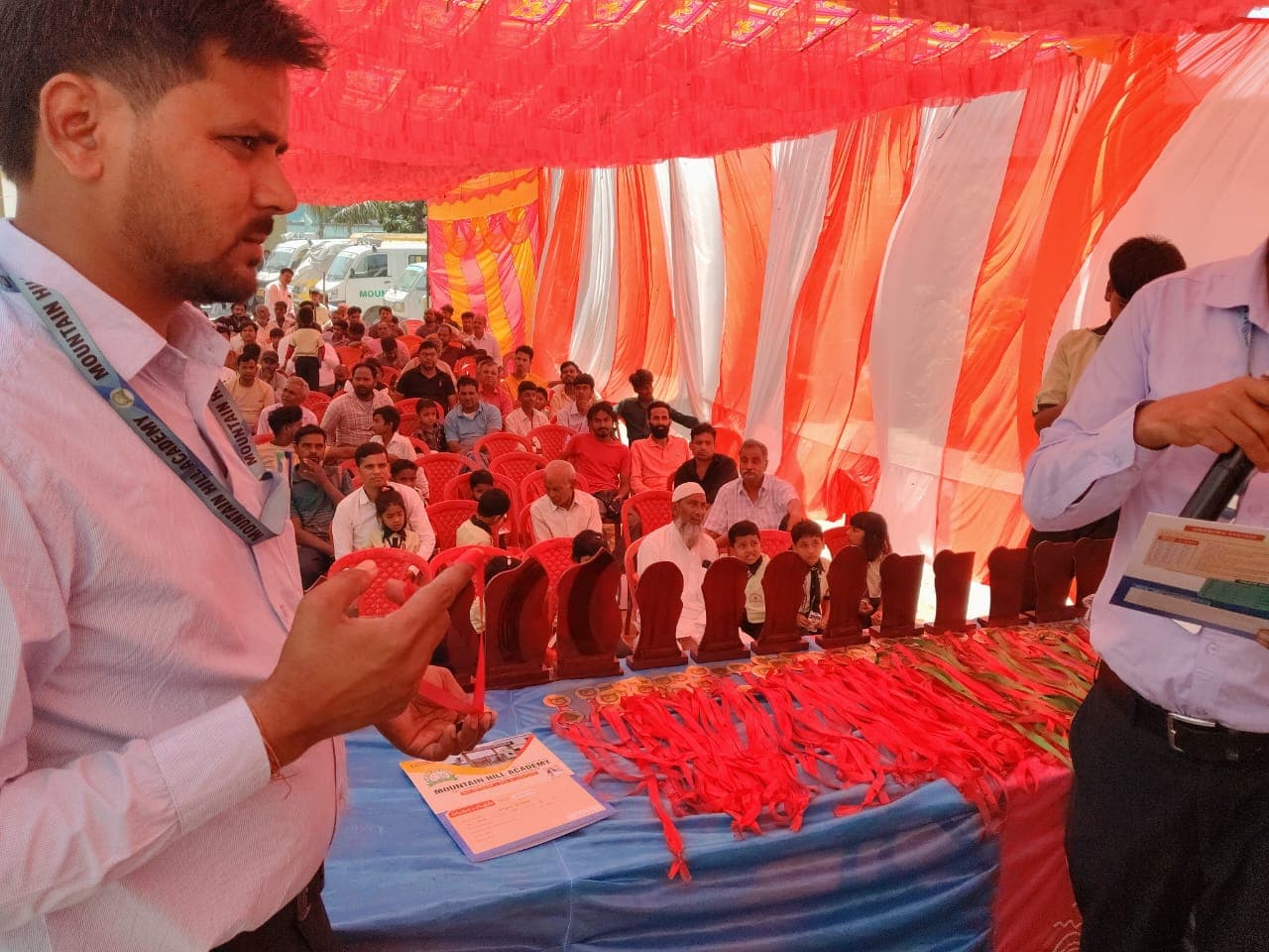 Award ceremony audience